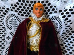 ken blonde velvet costume a
